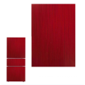 Refrigerator panel side panel color-coated steel brushed